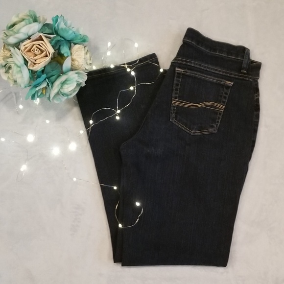 riders classic fit straight leg jeans